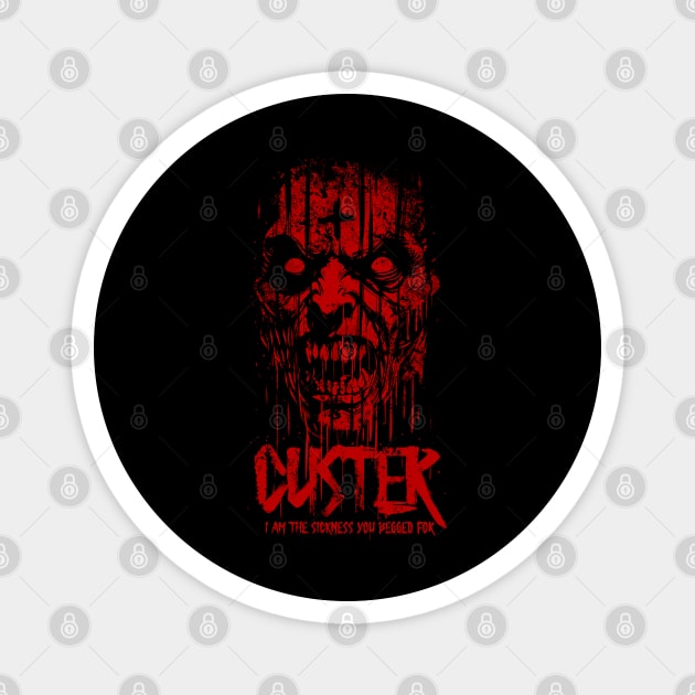 CUSTER Magnet by artslaves